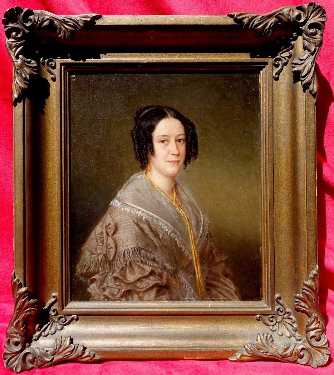 Portrait de Frederika Carolina Zimmerman Eyben (1809-1875)