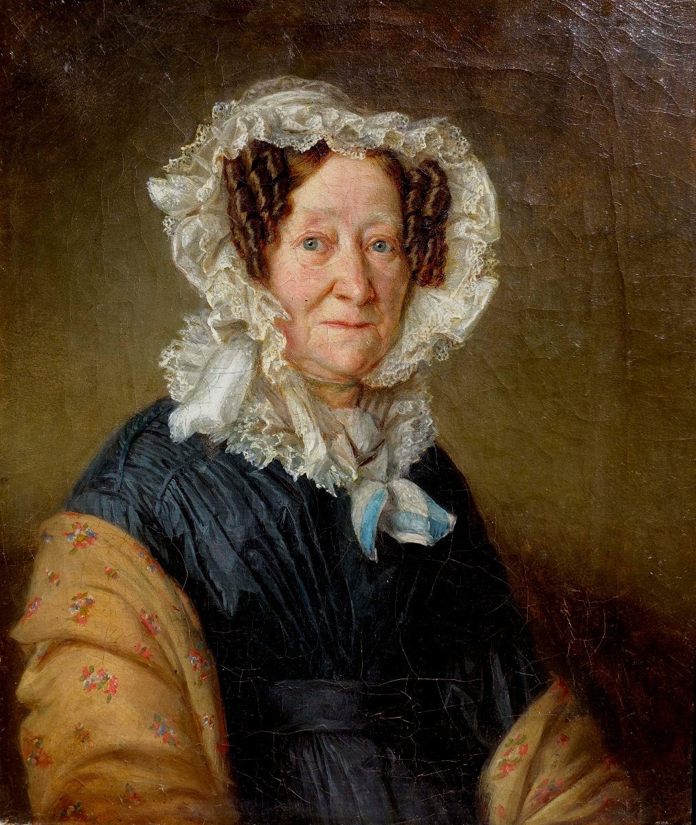 Portrait d'Anna Deborah Backer Zimmerman (?-1875)-photo-2