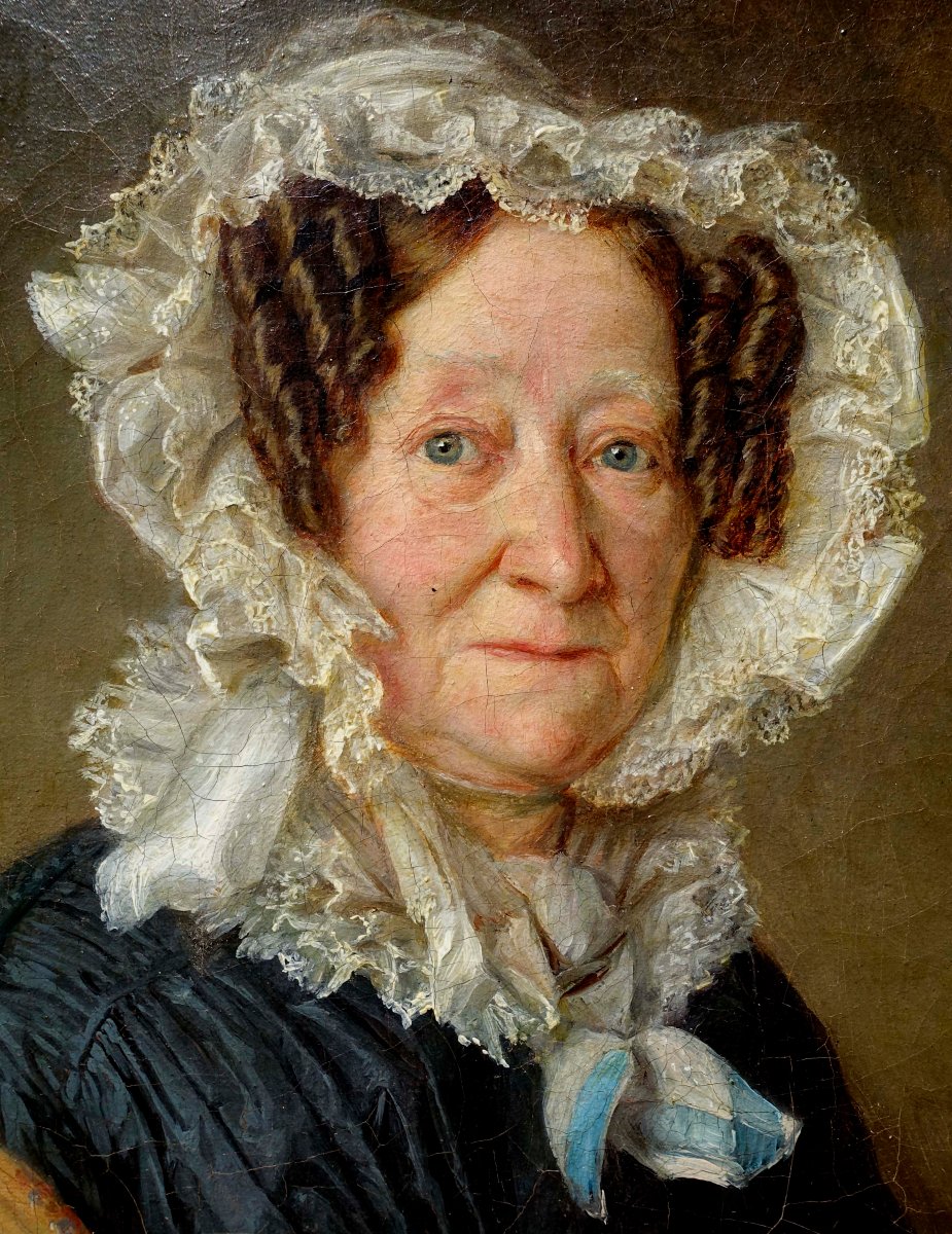 Portrait d'Anna Deborah Backer Zimmerman (?-1875)-photo-4