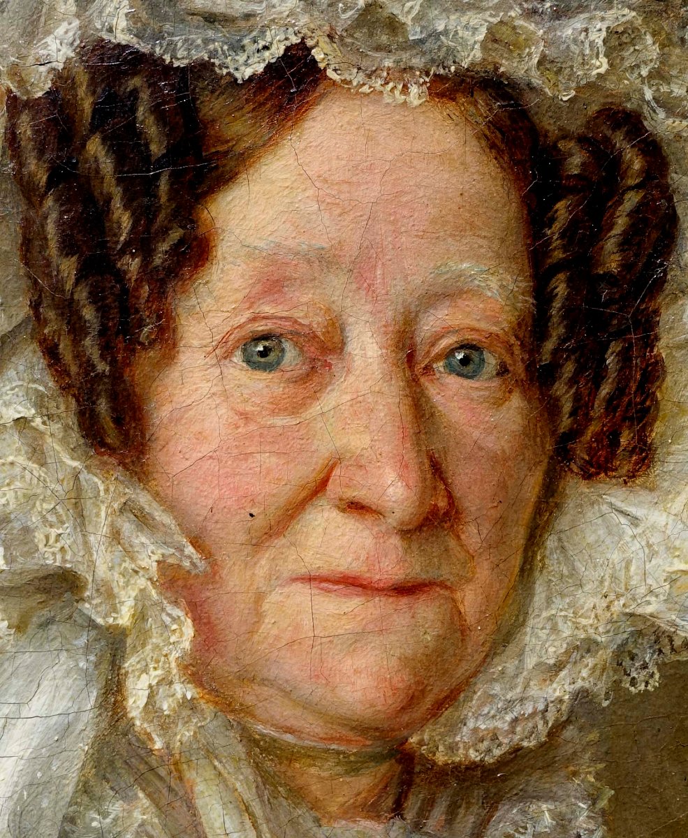Portrait d'Anna Deborah Backer Zimmerman (?-1875)-photo-1