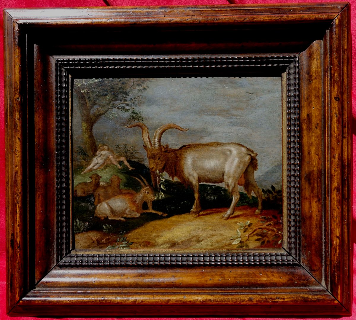 Entourage de Roelandt Savery (1576-1639) - Le Bouc Tentateur 1620 - 