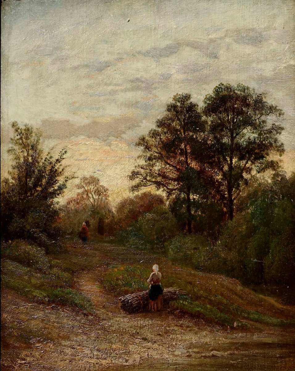 August Weber (1817–1873) — Düsseldorf School —-photo-2