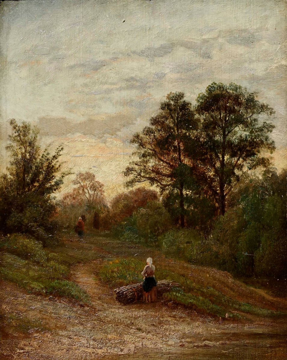 August Weber (1817–1873) — Düsseldorf School —-photo-3