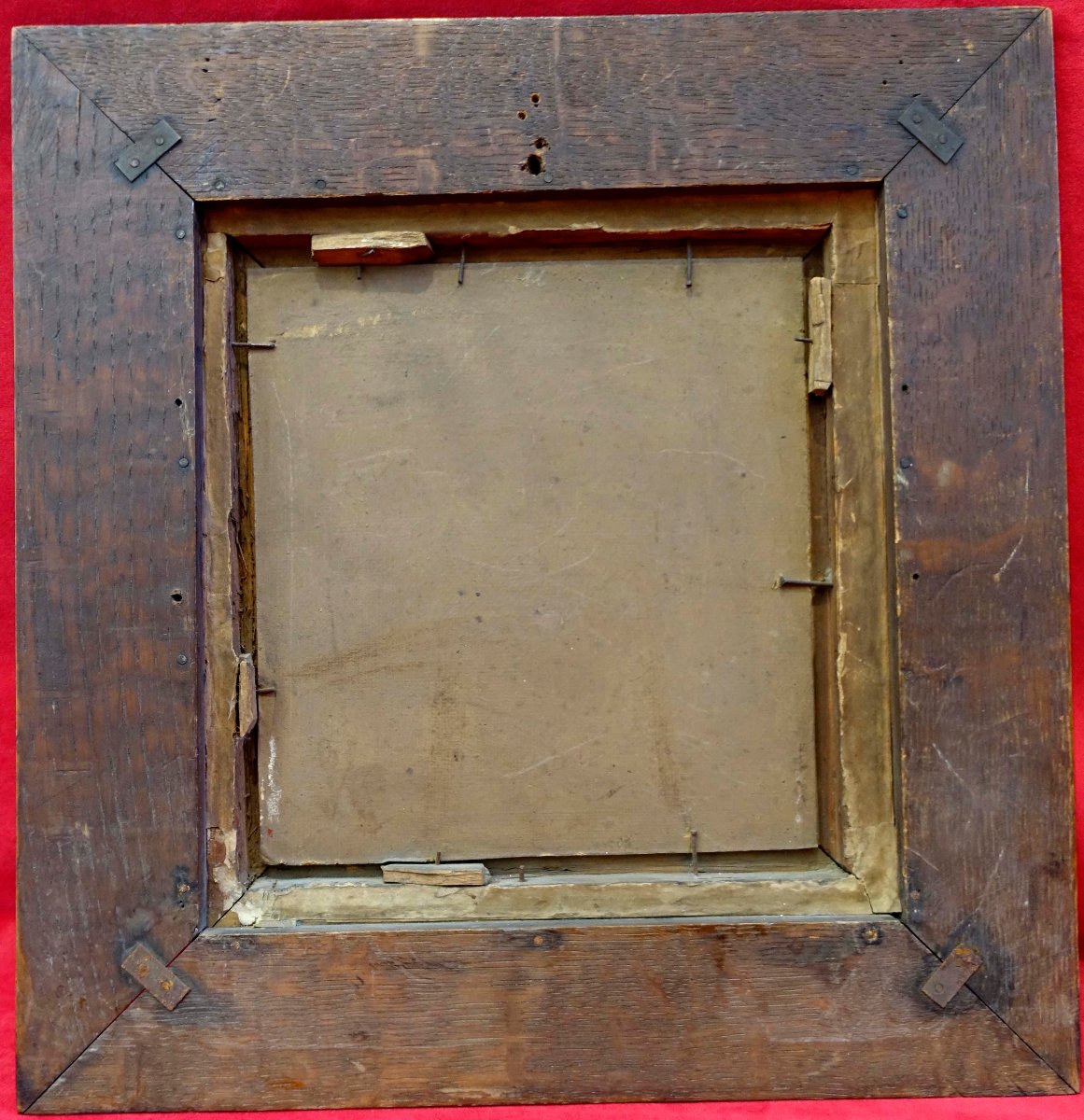 Paire d'Ecole Flamande 1885 – Dans le Goût du XVIIème – Petits Formats --photo-4