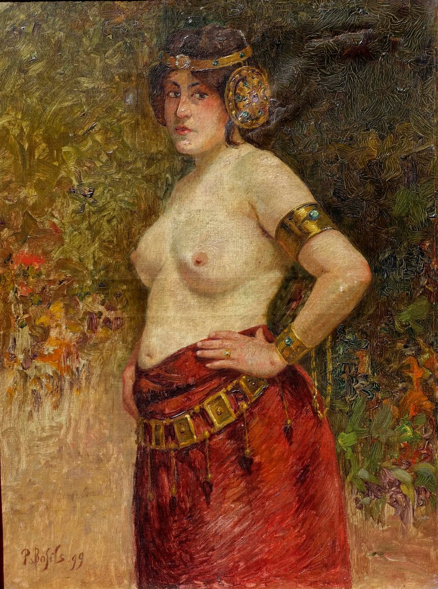 Paul Bofils (1868-1943) - Odalisque 1899 --photo-2