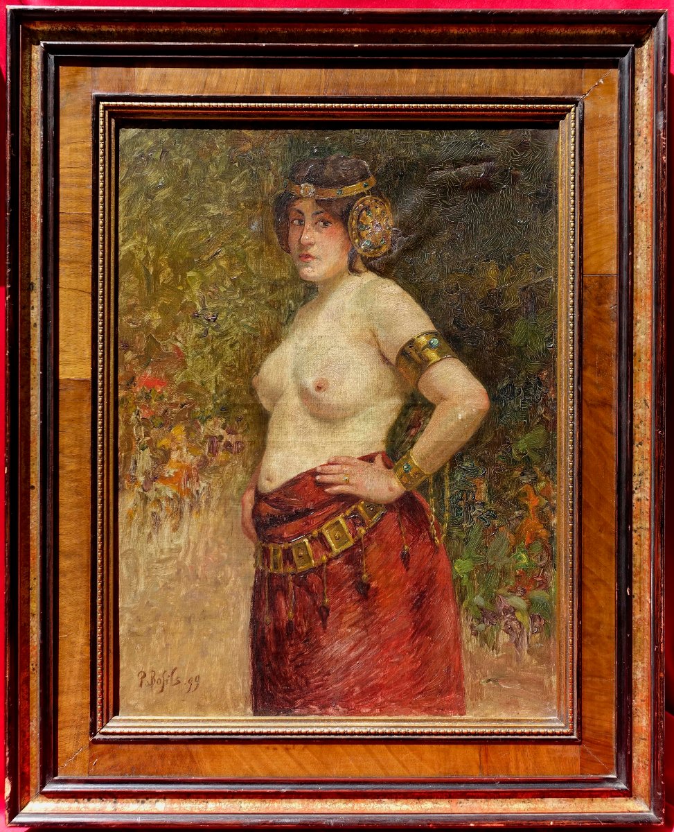 Paul Bofils (1868-1943) - Odalisque 1899 --photo-7
