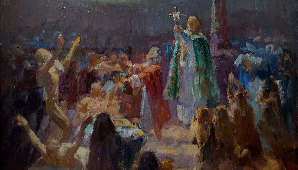 Paul Prévôt (1879-1961) - Etude 1910 – Notre Dame de Consolation --photo-1