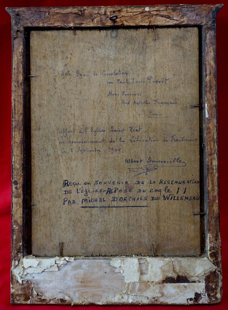 Paul Prévôt (1879-1961) - Etude 1910 – Notre Dame de Consolation --photo-4
