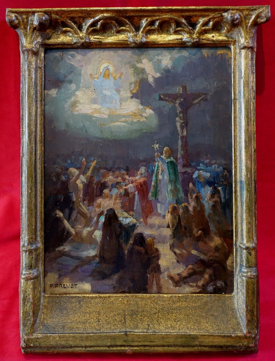Paul Prévôt (1879-1961) - Etude 1910 – Notre Dame de Consolation -