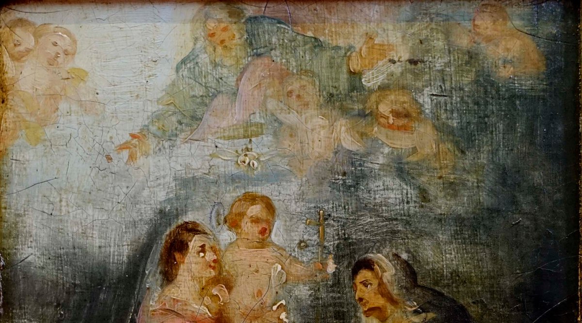 Etude d'apr&egrave;s Murillo 1850 &ndash; La Sainte Famille --photo-1