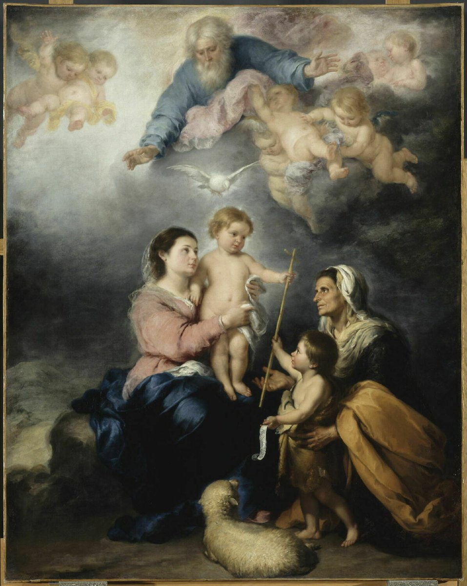 Etude d'apr&egrave;s Murillo 1850 &ndash; La Sainte Famille --photo-3