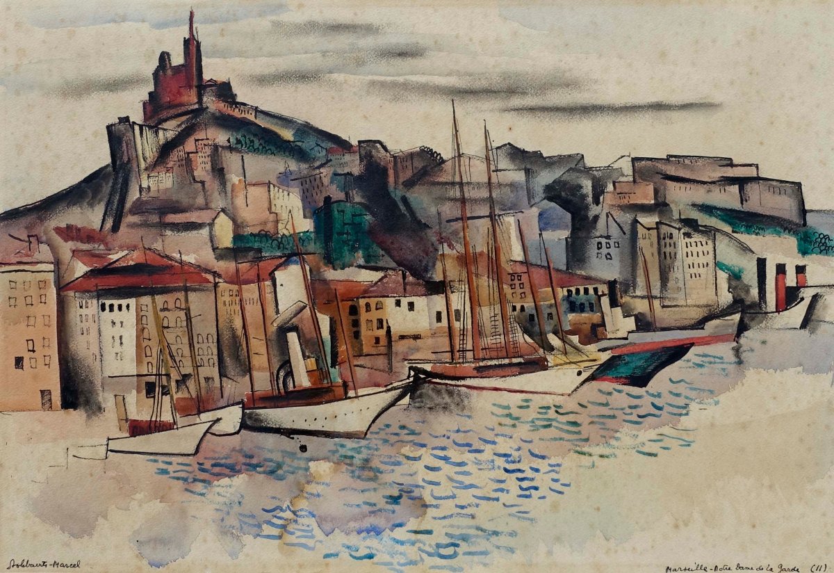 Marcel Stobbaerts (1899-1979) - Marseille 1930 --photo-2
