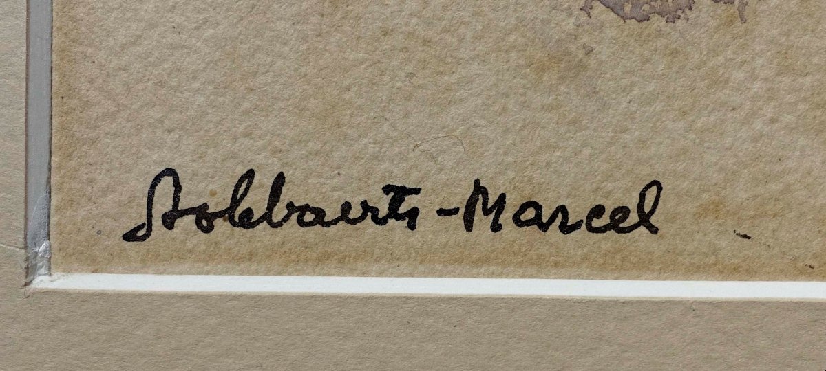 Marcel Stobbaerts (1899-1979) - Marseille 1930 --photo-1
