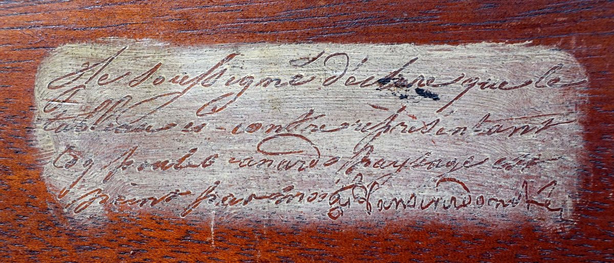 Fran&ccedil;ois Van Severdonck (1809-1889) - Basse-Cour 1865 &ndash; Certificat de l'Artiste --photo-6