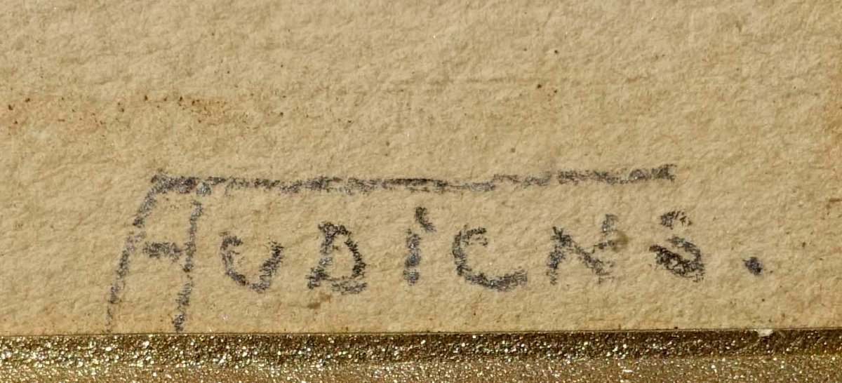 Cargos au Port 1890 - Signature à Déchiffrer -  Impressionnisme --photo-4
