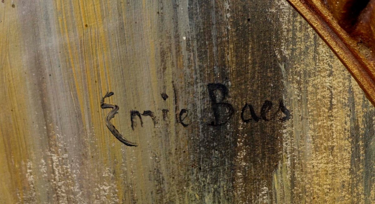 Emile Baes (1889-1954) - Nu 1920 - Art-D&eacute;co -   -photo-4