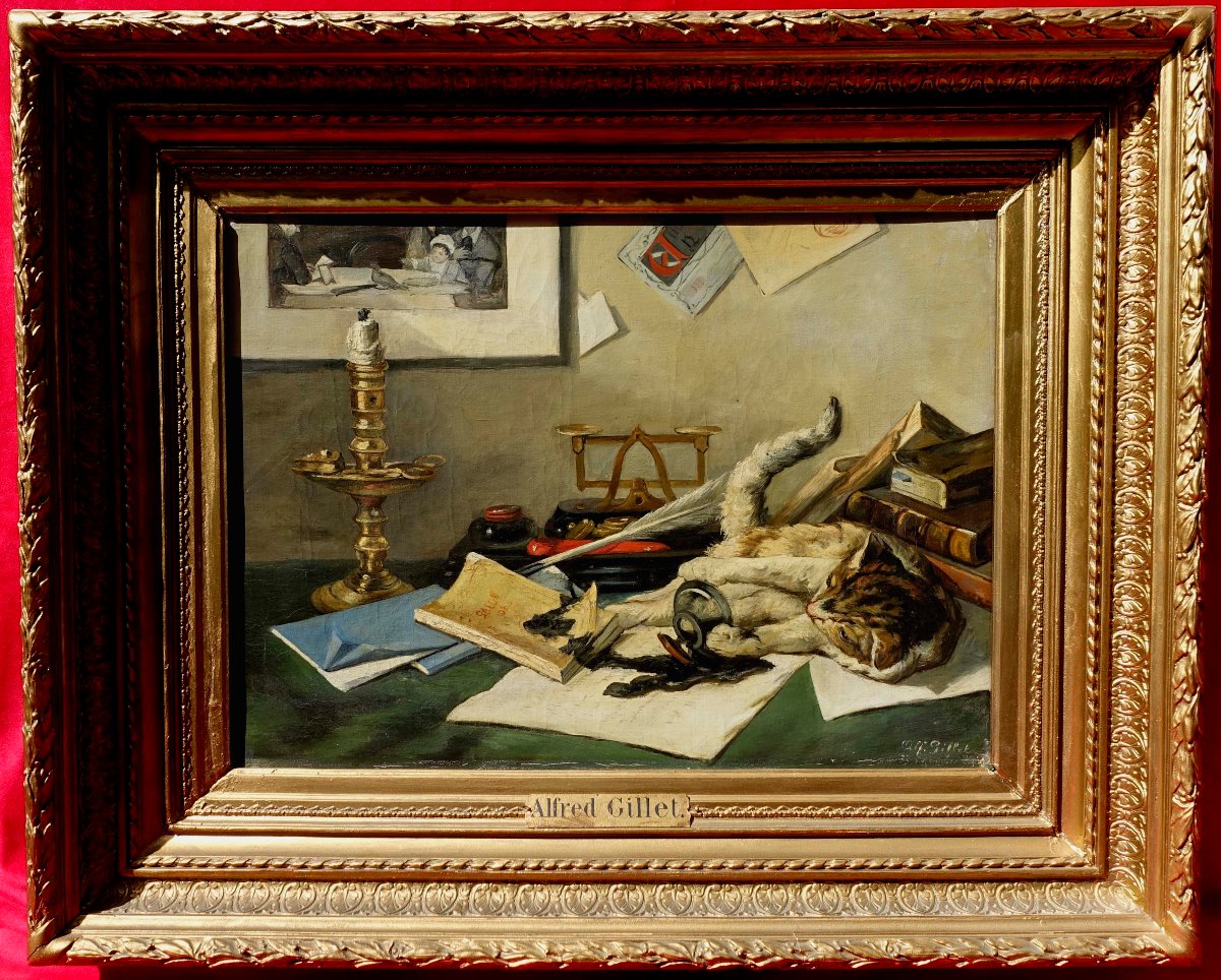 The Cat And The Inkwell, 1890 -