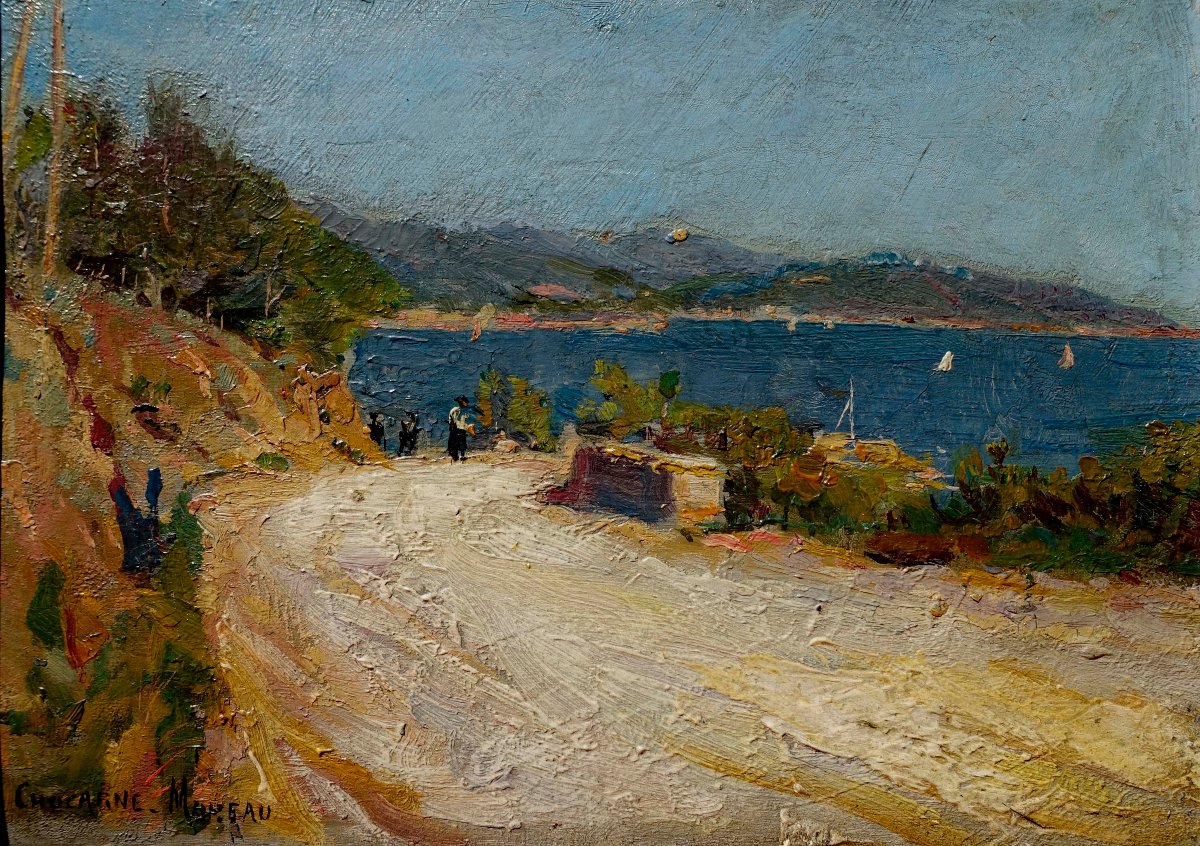 Paul Chocarne-Moreau (1855-1930) - Port Magaud 1885 -     -photo-3