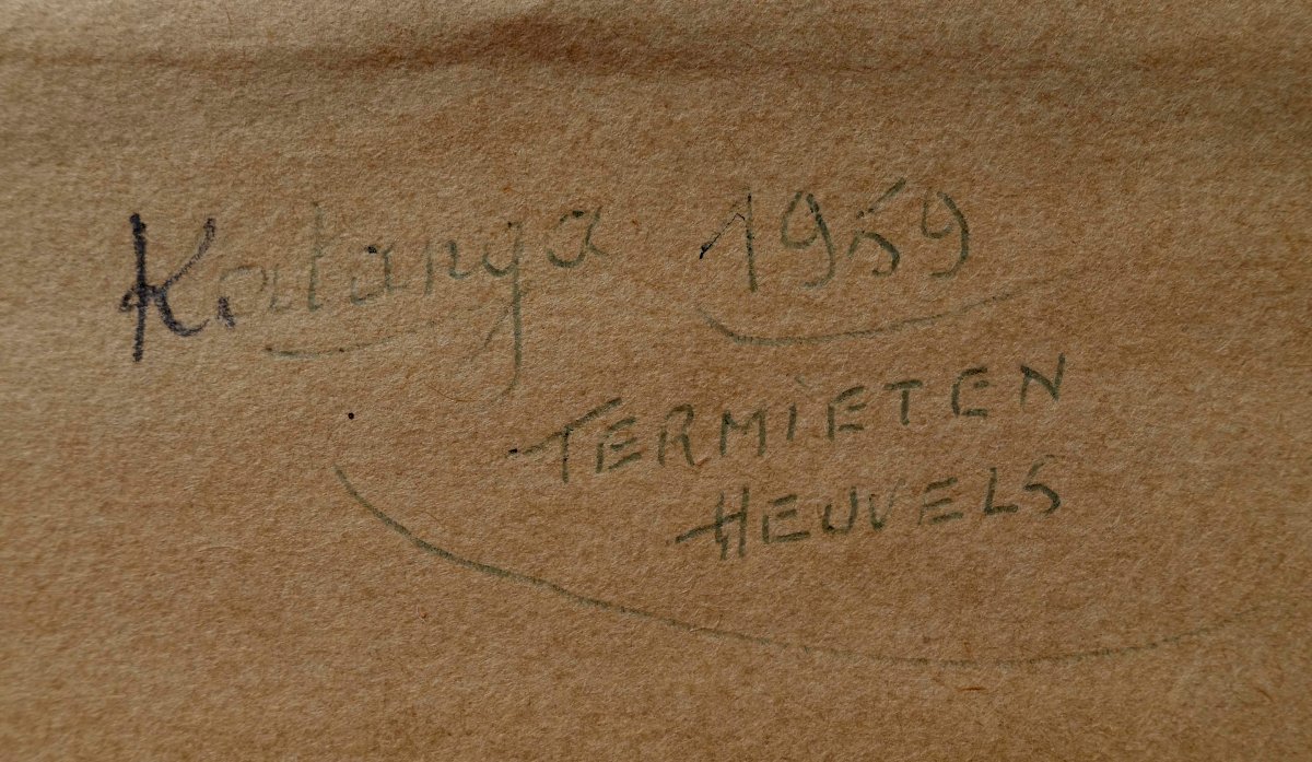 Congo 1959 &ndash; Termiti&egrave;res du Katanga --photo-2
