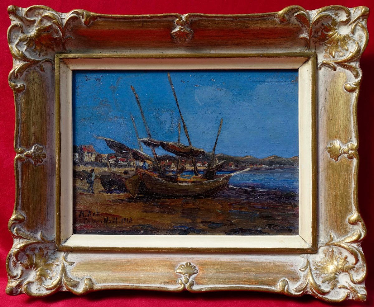 Chine 1913 – Peintre à Identifier --photo-3