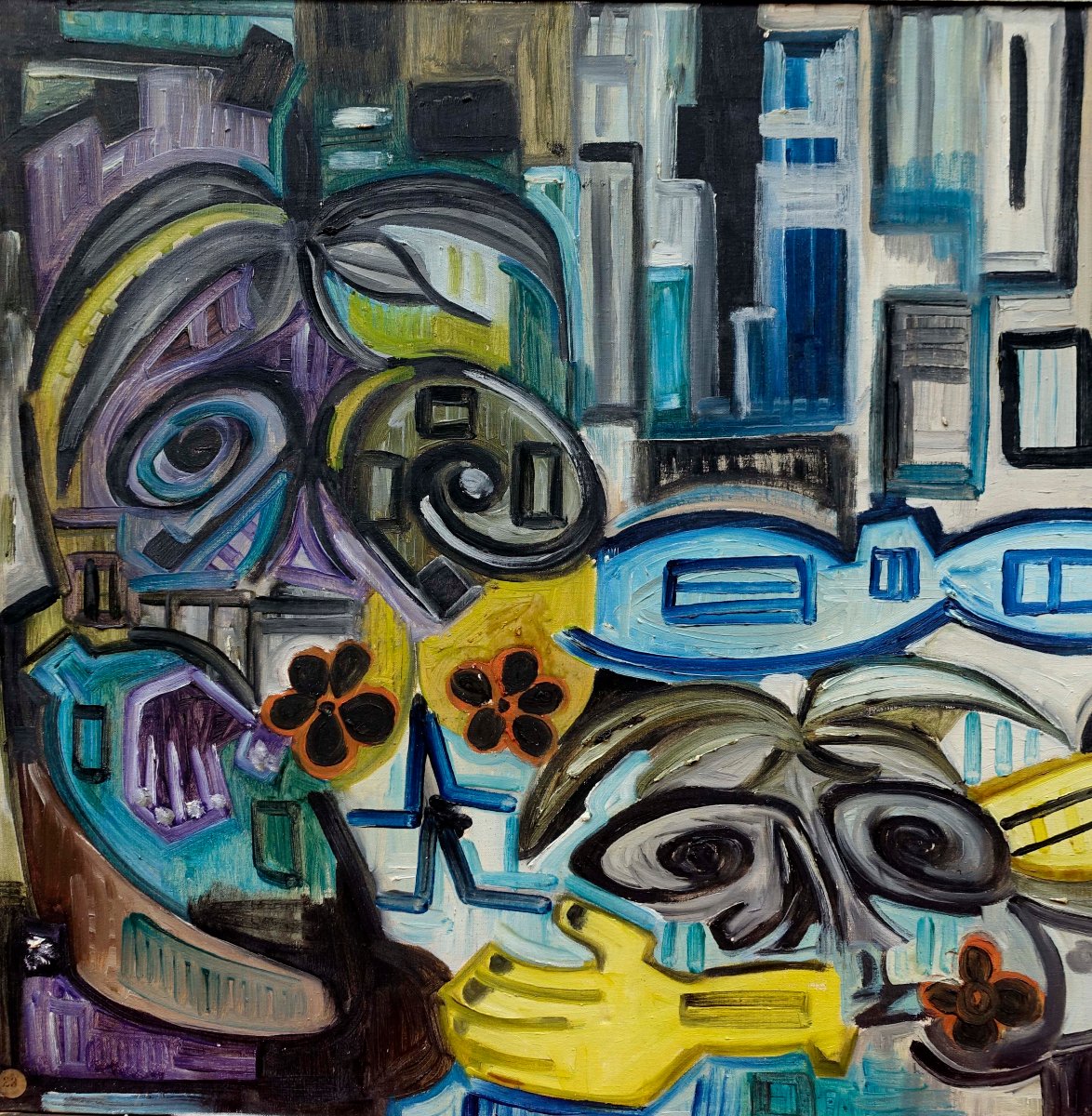 V&eacute;ronique Boseret (1944-2025) - Milan 1963 &ndash; Abstraction --photo-2