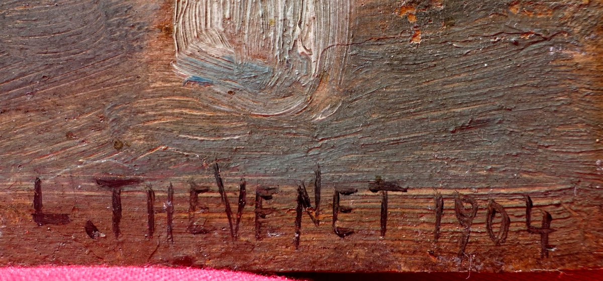 Louis Th&eacute;venet (1874-1930) - Anvers 1904 &ndash; Fauvisme Braban&ccedil;on --photo-1