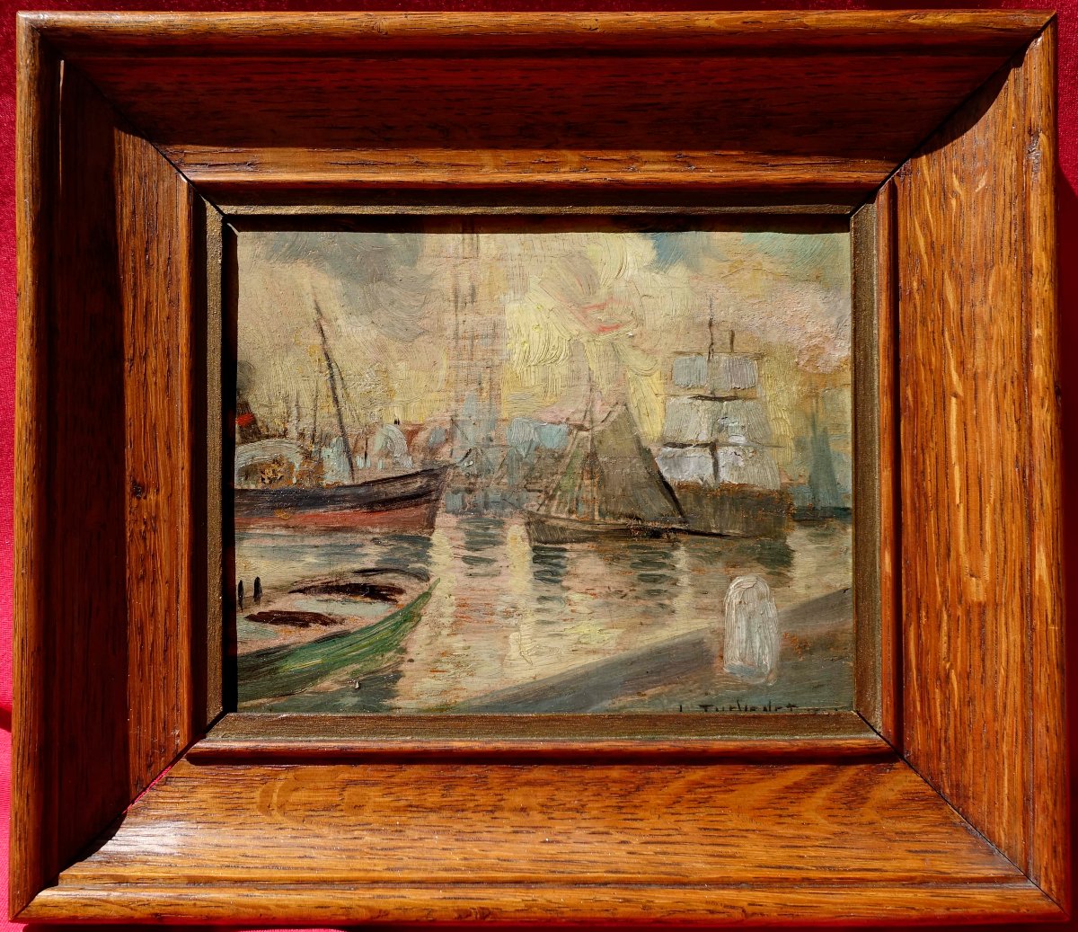 Louis Th&eacute;venet (1874-1930) - Anvers 1904 &ndash; Fauvisme Braban&ccedil;on -