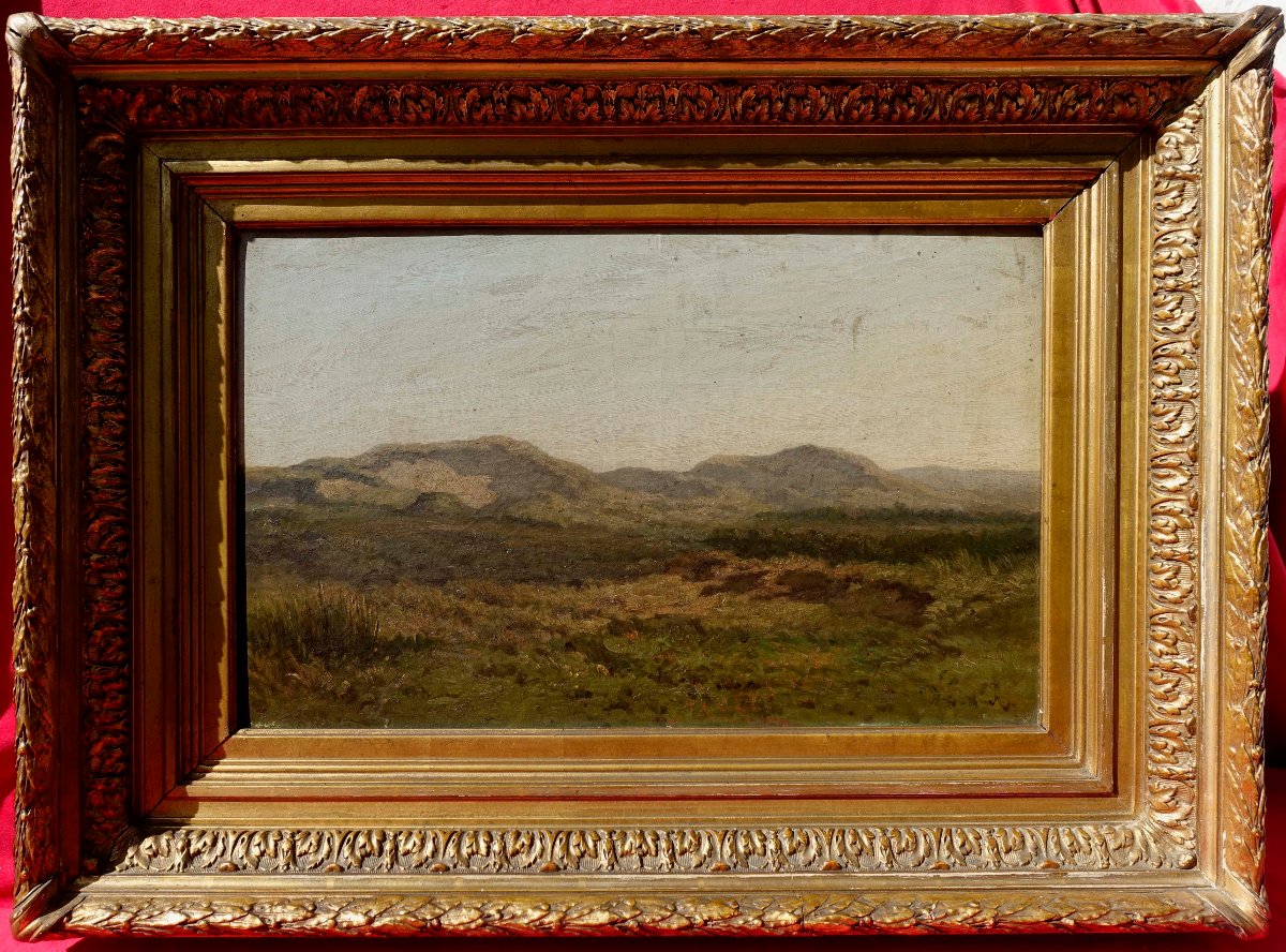 Louis Robbe (1806-1887) - Les Dunes de La Panne 1880 -