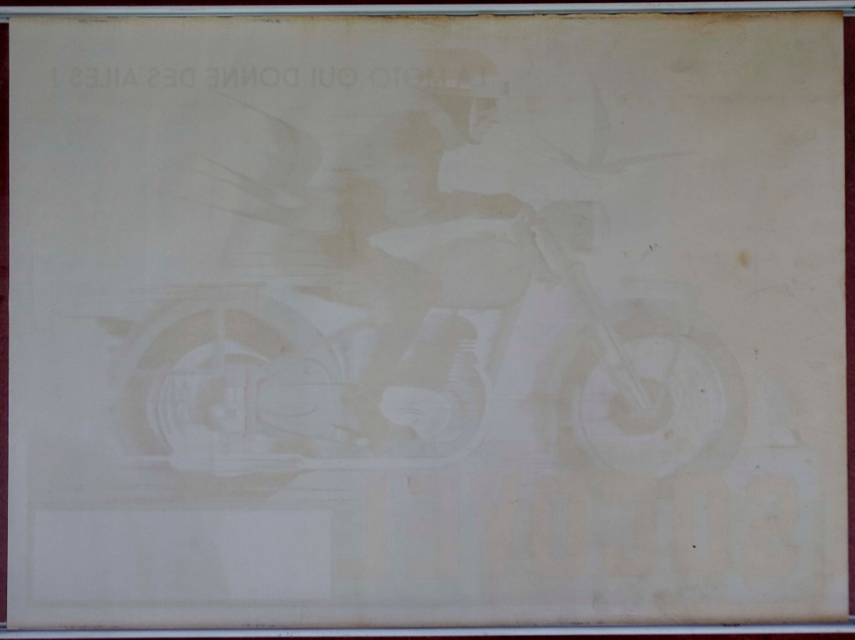 Affiche Originale 1948 - Socovel 200 cm³ - -photo-4