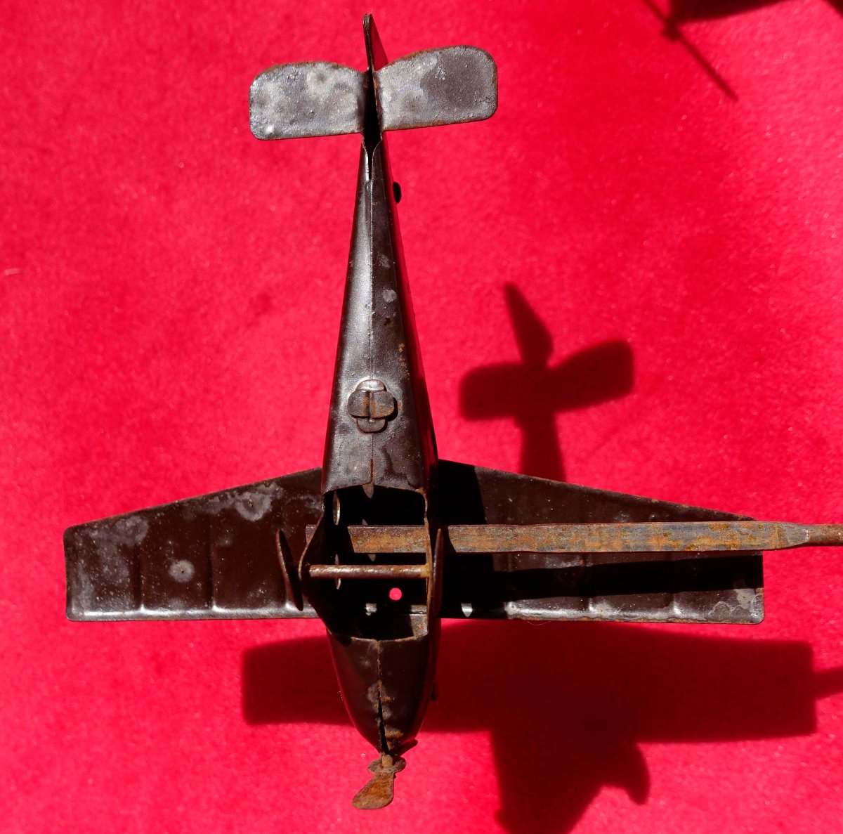 Carrousel d'Avions 1930 - Spirit of Saint Louis - Marque Polichinelle --photo-1