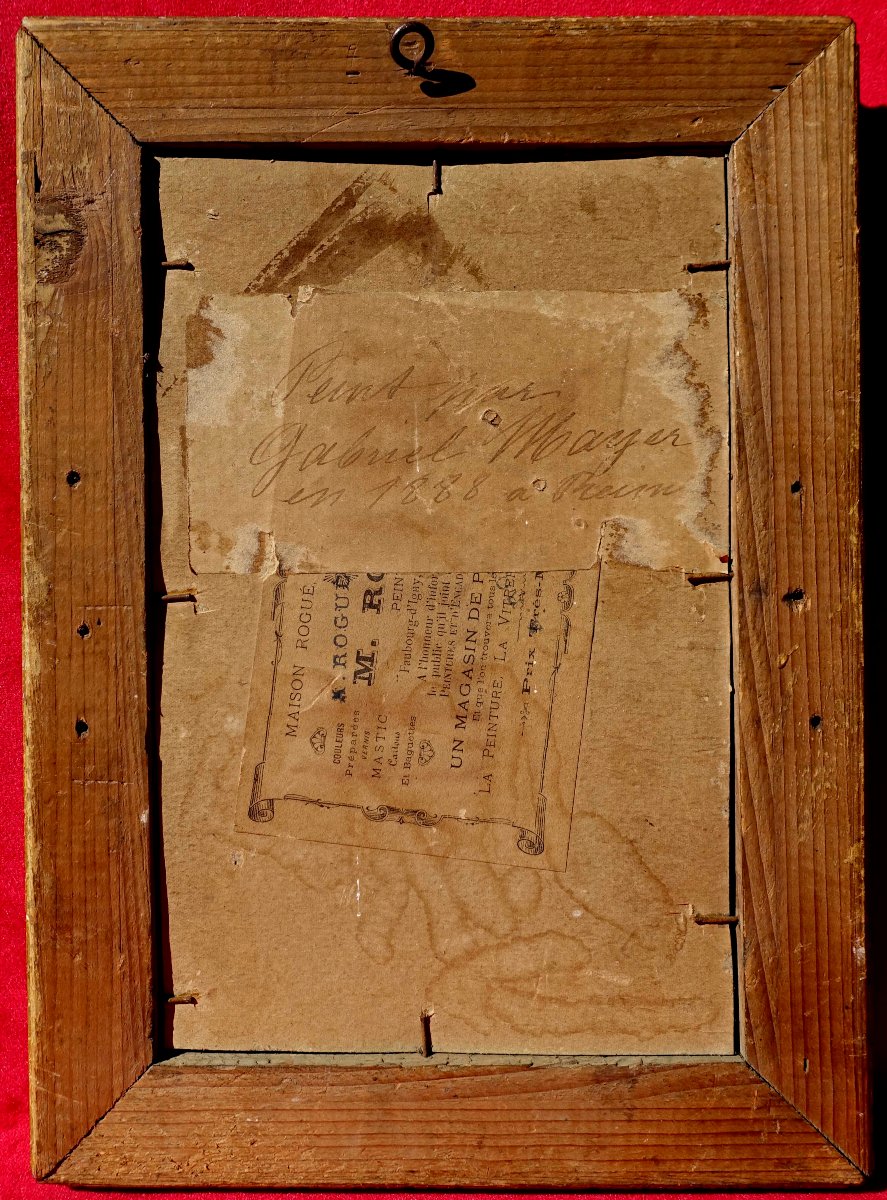 La Tisanière 1888 – Gabriel Mayer – Petit Format --photo-4