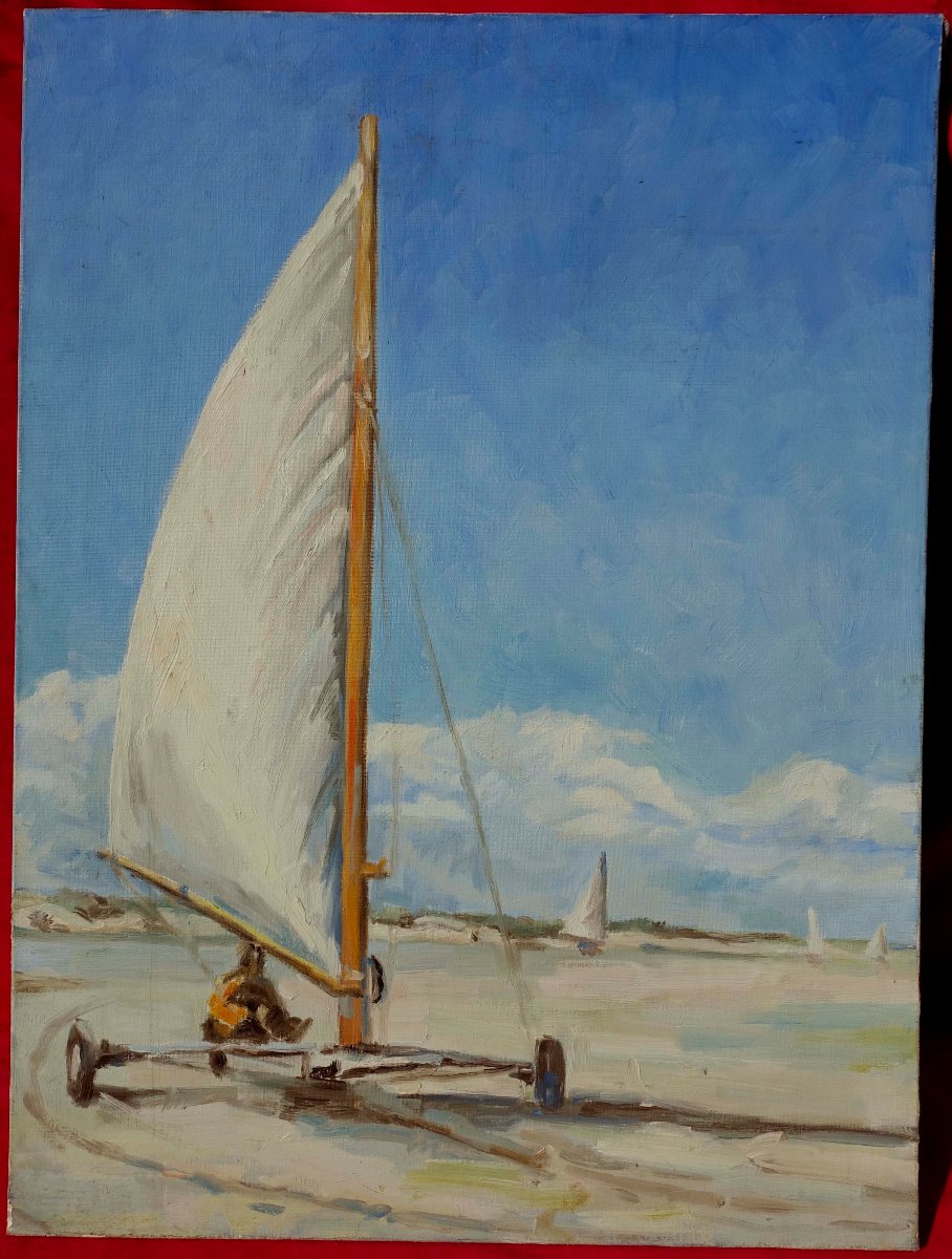 Char &agrave; Voile au Touquet --photo-2