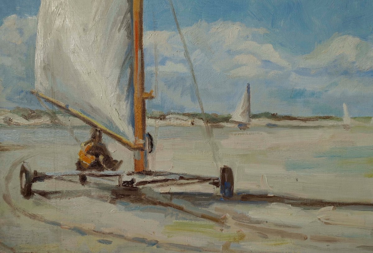 Char &agrave; Voile au Touquet --photo-4