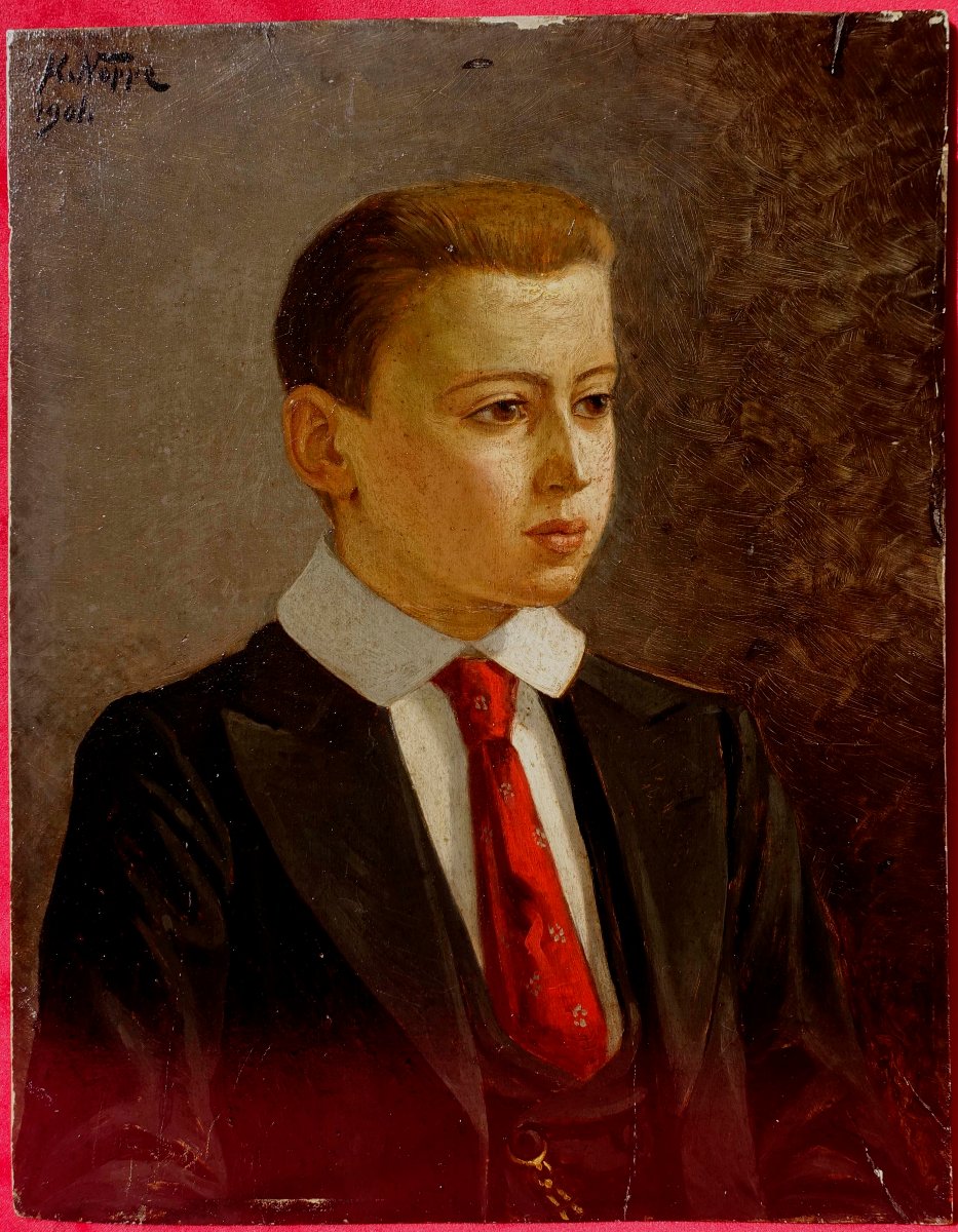 La Cravate Rouge 1901 --photo-2