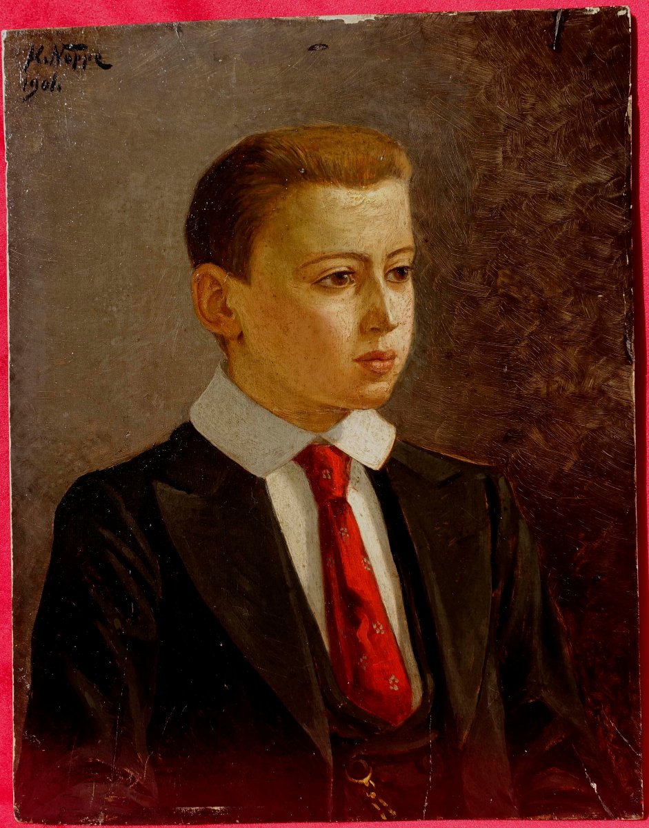 La Cravate Rouge 1901 --photo-4