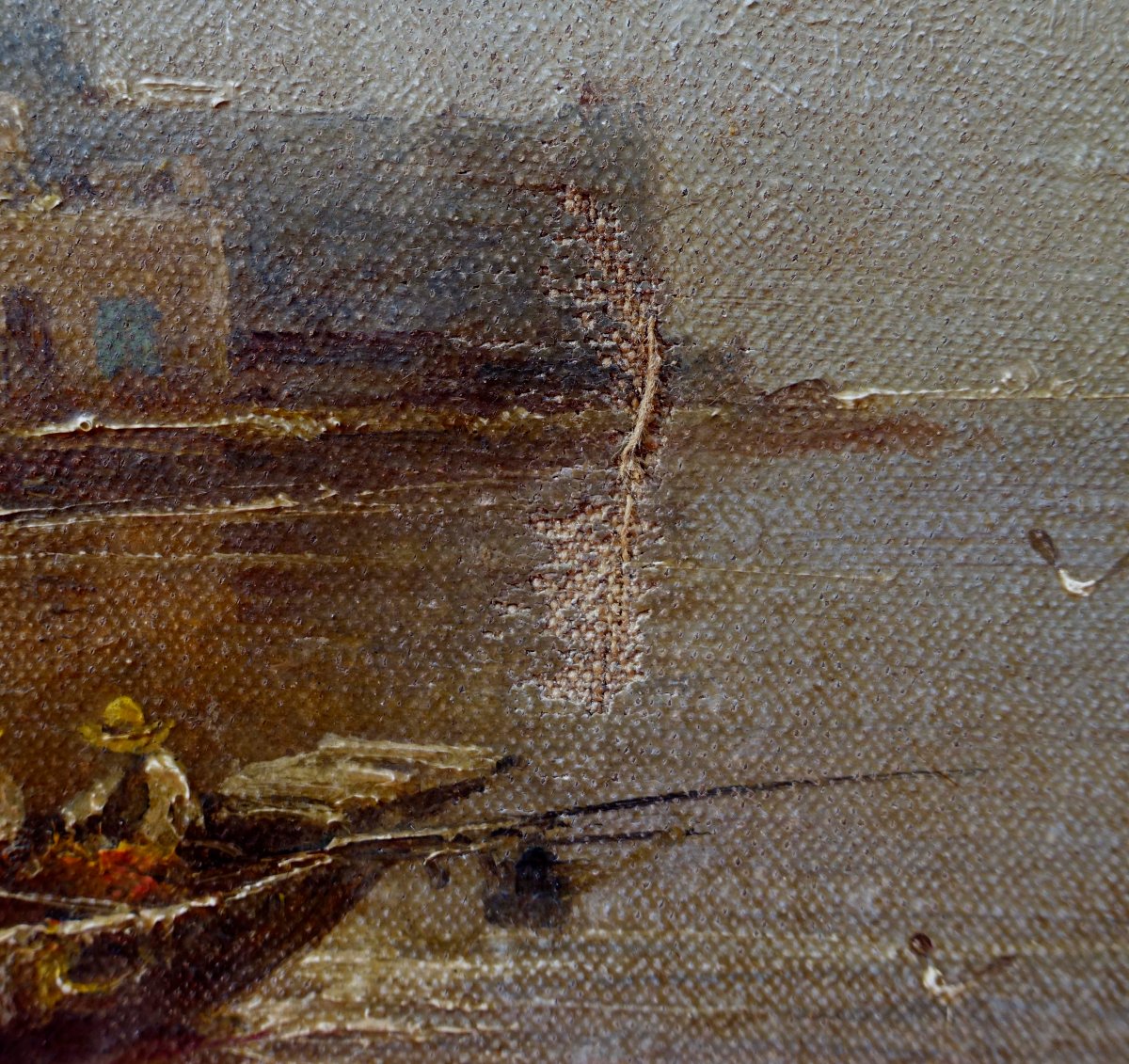 Jean-Baptiste Henri Durand-Brager (1814-1879) - Baie de Naples &ndash; La Tour del Greco --photo-2