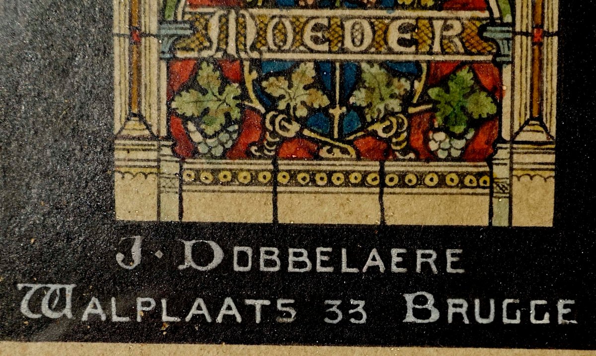 Henri And Jules Dobbelaere - Original Designs For The Dadizele Basilica, 1860 --photo-7