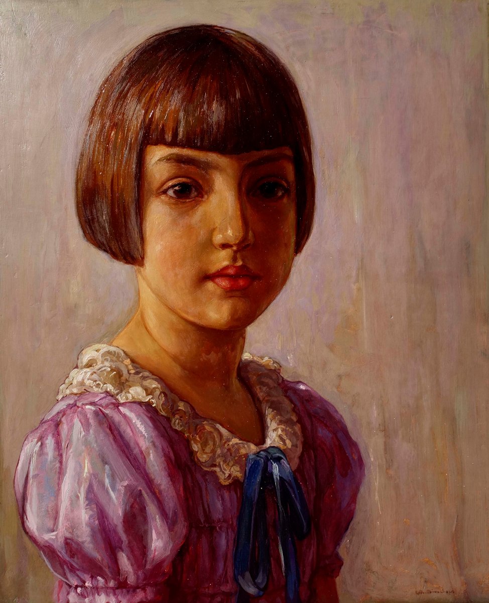 Charles Bisschops (1894–1975) - Little Girl, 1925 --photo-2