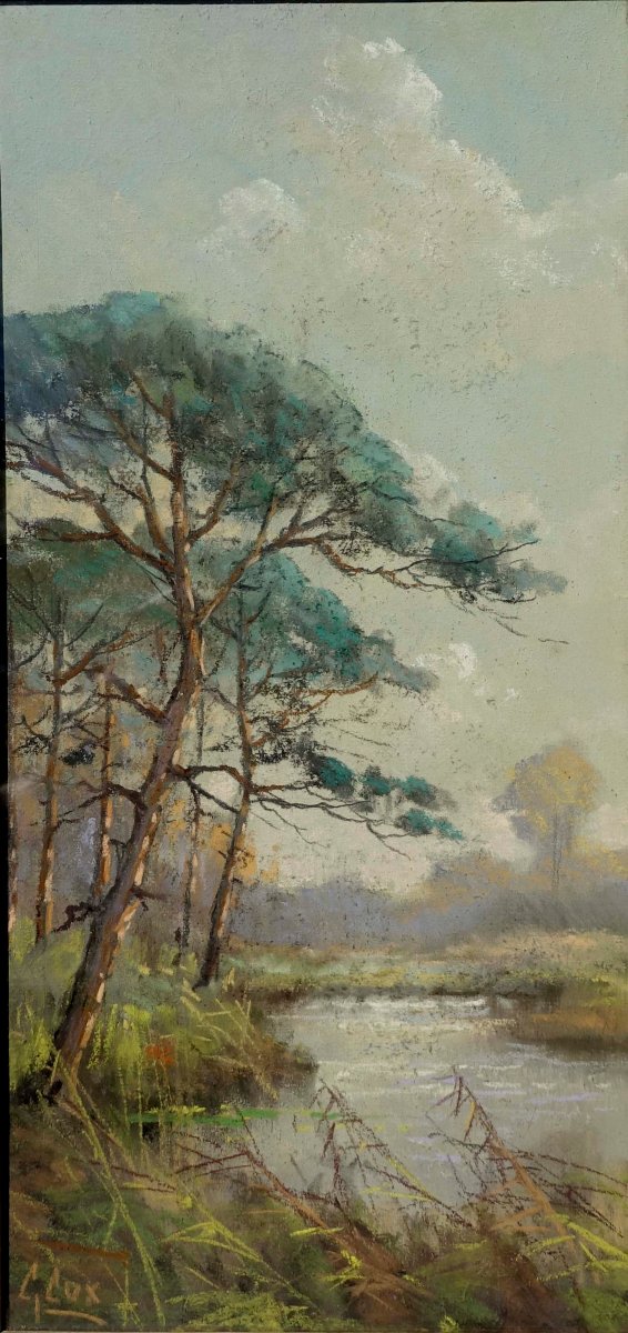 Garstin Cox (1892-1933) - Bord de Rivi&egrave;re 1920 --photo-6