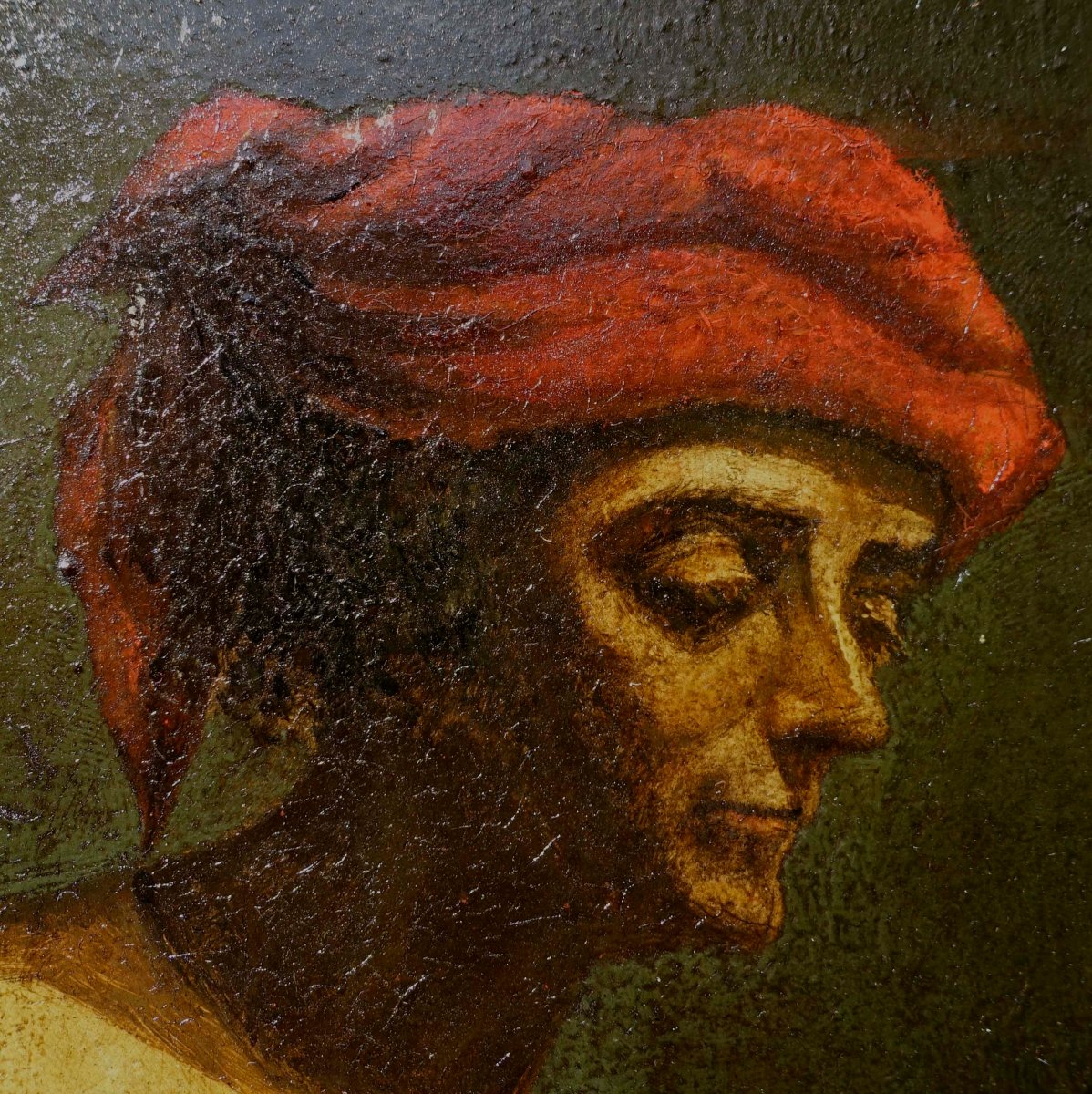 François-Gabriel Lépaulle (1804-1886) - Etude Miniature 1855 --photo-4