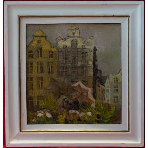 Jean Cools – Brussels Grand Place 1930 -