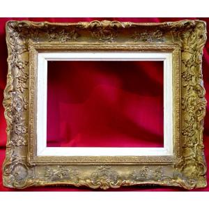 Cadre F5 &ndash; 35x27cm &ndash; Vieil Or C&eacute;rus&eacute; -
