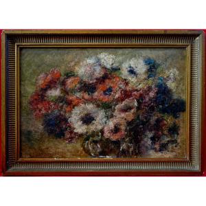 Emile Berchmans (1867-1947)  - Fleurs 1890 - 