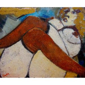 Harry Buyck (1928-2017) - Reclining Nude 1960 - 