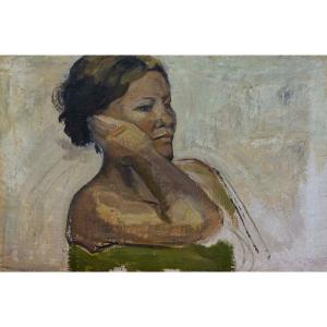 Bali 1960 - Pensive d'Indonésie - 