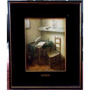 Paul-Victor Maes (1924-2023) - L'Ecritoire 1950 -