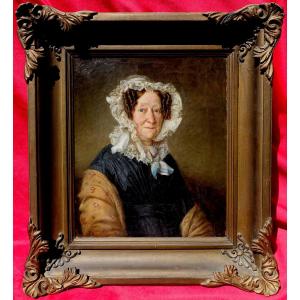 Portrait Of Anna Deborah Backer Zimmerman (?–1875)