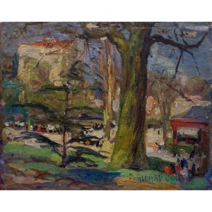 Fernand Allard l'Olivier (1883–1933) - Nice, 1920 – Public Garden -