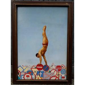 Edwin Dorris (1919–1985) — American School, 1976 — 