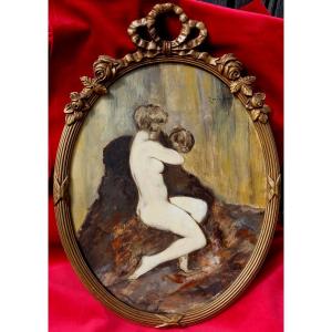 Emile Baes (1889-1954) - Nu 1920 - Art-Déco -